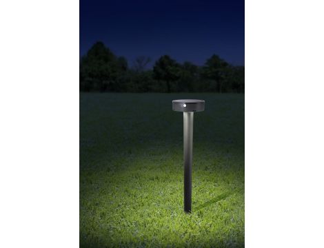 Oprawa ogrodowa Solar FIORINA Fumagalli Moduł LED z czujnikiem ruchu PIR 4000K 280lm 560 mm IP 55  czarny / tworzywo sztuczne - 2