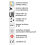 Oprawa ogrodowa ESTER 800 CLEAR Fumagalli GX53 LED CCT 10W 3000K/4000K/6500K SET 800 mm IP55 230V czarny / tworzywo sztuczne - 5