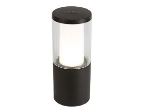 Oprawa ogrodowa CARLO CLEAR Fumagalli GU10 LED CCT 4,8W 250 mm 2700K/4000K/6500K SET IP55 230V czarny / tworzywo sztuczne