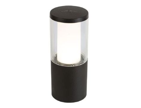Oprawa ogrodowa CARLO CLEAR Fumagalli GU10 LED CCT 4,8W 250 mm 2700K/4000K/6500K SET IP55 230V czarny / tworzywo sztuczne