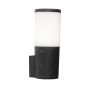 Oprawa elewacyjna AMELIA WALL OPAL Fumagalli E27 A60 LED 11W 2700K/4000K/6500K SET IP55 230V czarny / tworzywo sztuczne - 2