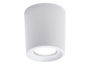 Oprawa sufitowa LIVIA 90 FROSTED Fumagalli GU10 LED CCT 4,8W 90mm 625lm 2700K/4000K SET IP55 230V biały / tworzywo sztuczne
