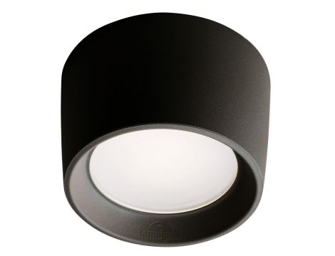 Oprawa sufitowa LIVIA 160 FROSTED Fumagalli GX53 LED CCT 10W 160 mm 3000K/4000K/6500K SET IP55 230V czarny / tworzywo sztuczne