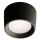 Oprawa sufitowa LIVIA 160 FROSTED Fumagalli GX53 LED CCT 10W 160 mm 3000K/4000K/6500K SET IP55 230V czarny / tworzywo sztuczne
