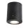 Oprawa elewacyjna FRANCA 90 FROSTED Fumagalli GU10 LED CCT 4,8W 90 mm 2700K/4000K SET IP55 230V czarny / tworzywo sztuczne