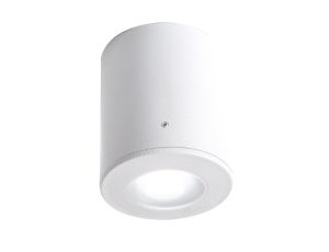 Oprawa elewacyjna FRANCA 90 FROSTED Fumagalli GU10 LED CCT 4,8W 90 mm 2700K/4000K SET IP55 230V biały / tworzywo sztuczne