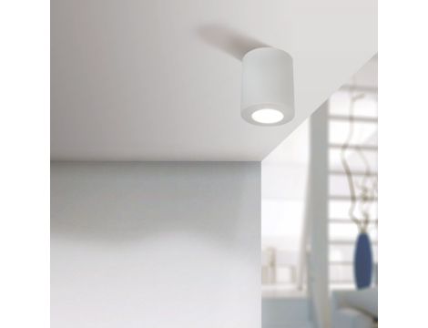 Oprawa elewacyjna FRANCA 90 FROSTED Fumagalli GU10 LED CCT 4,8W 90 mm 2700K/4000K SET IP55 230V biały / tworzywo sztuczne - 3