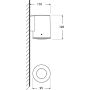 Oprawa elewacyjna FRANCA 90-1L WALL FROSTED Fumagalli GU10 LED CCT 4,8W 128 mm 2700K/4000K SET IP55 230V czarny / tworzywo sztuczne - 4