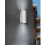 Oprawa elewacyjna MARTA 90-2L FROSTED Fumagalli GU10 LED CCT 9,6W 170 mm 2700K/4000K SET IP55 góra/dół 230V biały / tworzywo sztuczne - 3