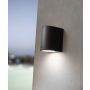 Oprawa elewacyjna MARTA 160-1L FROSTED Fumagalli GX53 LED CCT 10W 192 mm 3000K/4000K/6500K SET IP55 230V czarny / tworzywo sztuczne - 3