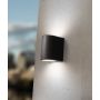Oprawa elewacyjna MARTA 160-2L FROSTED Fumagalli GX53 LED CCT 2x3W 192 mm 3000K/4000K/6500K SET IP55 góra/dół 230V czarny / tworzywo sztuczne - 3