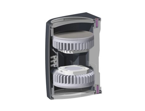 Oprawa elewacyjna MARTA 160-2L FROSTED Fumagalli GX53 LED CCT 2x3W 192 mm 3000K/4000K/6500K SET IP55 góra/dół 230V biały / tworzywo sztuczne - 4