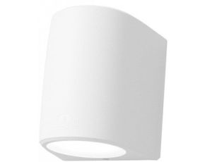 Oprawa elewacyjna MARTA 160-2L FROSTED Fumagalli GX53 LED CCT 2x10W 192 mm 3000K/4000K/6500K SET IP55 góra/dół 230V biały / tworzywo sztuczne