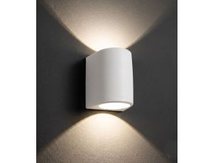 Oprawa elewacyjna MARTA 160-2L FROSTED Fumagalli GX53 LED CCT 2x10W 192 mm 3000K/4000K/6500K SET IP55 góra/dół 230V biały / tworzywo sztuczne - image 2