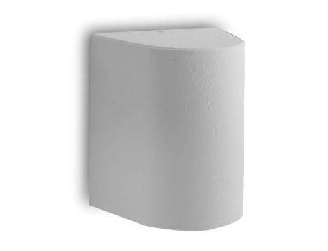 Oprawa elewacyjna MARTA 160-2L FROSTED Fumagalli GX53 LED CCT 2x10W 192 mm 3000K/4000K/6500K SET IP55 góra/dół 230V biały / tworzywo sztuczne - 8