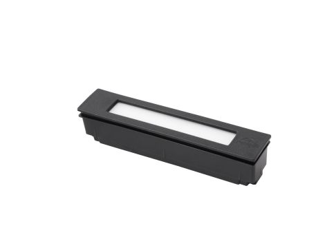 Oprawa elewacyjna podtynkowa NINA 270 OPAL Fumagalli R7S LED CCT 10,5W 255 mm 2700K/4000K/6500K SET IP55 230V czarny / tworzywo sztuczne