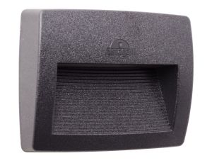 Oprawa elewacyjna LORENZA 190 CLEAR Fumagalli R7S LED CCT 7,5W 190 mm 2700K/4000K/6500K SET IP55 230V czarny / tworzywo sztuczne