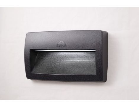 Oprawa elewacyjna LORENZA 270 CLEAR Fumagalli R7S LED CCT 10,5W 260 mm 2700K/4000K/6500K SET IP55 230V czarny / tworzywo sztuczne