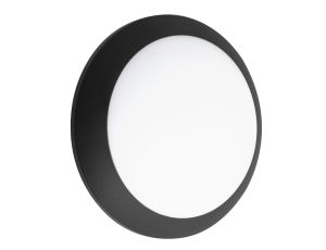 Plafoniera UMBERTA OPAL Fumagalli 2xE27 średnica 350 mm bez żarówki IP66 230V czarny / tworzywo sztuczne