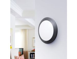 Plafoniera UMBERTA OPAL Fumagalli 2xE27 średnica 350 mm bez żarówki IP66 230V czarny / tworzywo sztuczne - image 2