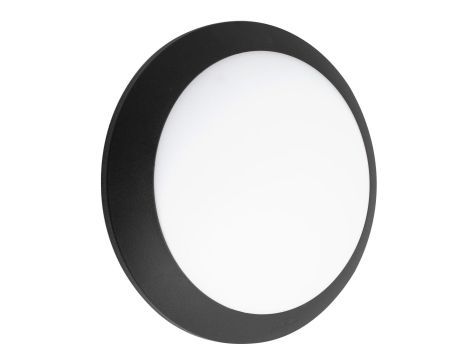 Plafoniera UMBERTA OPAL Fumagalli 2xE27 średnica 350 mm bez żarówki IP66 230V czarny / tworzywo sztuczne
