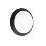 Plafoniera UMBERTA OPAL Fumagalli GX53 LED CCT 15W/9W średnica 350 mm 2700K/4000K/6500K SET IP66 230V czarny / tworzywo sztuczne - 4