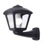 Oprawa elewacyjna kinkiet NARDO/ROBY CLEAR Fumagalli E27 wys.275 mm, szer.260 mm IP55 230V czarny / tworzywo sztuczne - 4