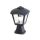 Oprawa ogrodowa DISMA/ROBY CLEAR E27 wys.290 mm, szer.200 mm IP55 czarna