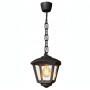 Oprawa ogrodowa wisząca SICAR/ROBY CLEAR Fumagalli E27 wys.700 mm, szer.200 mm IP55 230V czarny / tworzywo sztuczne - 8