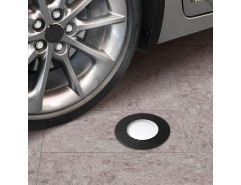 Oprawa najazdowa CECI 90 FROSTED Fumagalli GU10 LED CCT CCT 4,8W średnica 92 mm 2700K/4000K SET IP67 230V czarny / tworzywo sztuczne - 2