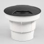 Oprawa najazdowa CECI 120 3L BLACK FROSTED Fumagalli GX53 LED CCT 3W średnica 120 mm 3000K/4000K/6500K IP67 230V czarny / tworzywo sztuczne - 6