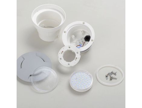 Oprawa najazdowa CECI 120 3L GREY FROSTED Fumagalli GX53 LED CCT 3W średnica 120 mm 3000K/4000K/6500K IP67 szary / tworzywo sztuczne - 7