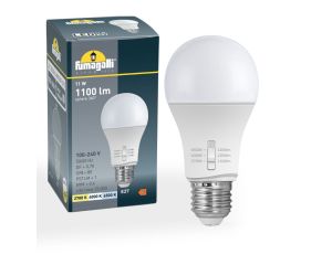 Żarówka LED Fumagalli CCT E27 A60 11W 2700K/4000K/6500K mleczna 230V biały / tworzywo sztuczne
