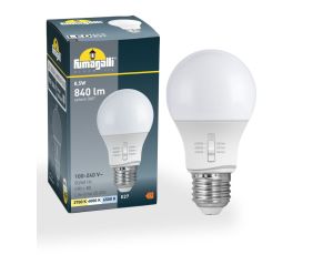 Żarówka LED Fumagalli CCT E27 A60 8,5W 2700K/4000K/6500K mleczna 230V biały / tworzywo sztuczne
