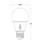 Źródło światła Fumagalli LED CCT E27 A60 8,5W 2700K/4000K/6500K mleczna 230V biały / tworzywo sztuczne - 3