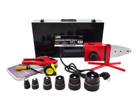 AWTOOLS ZGRZEWARKA DO RUR PCV 20-63mm 1500W - 4