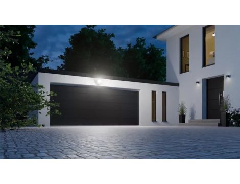 Naświetlacz z czujnikiem Steinel XLED Protect  PIR 15,1W 3000K 1642lm IP54 IK03 230V antracyt/  tworzywo sztuczne - 8