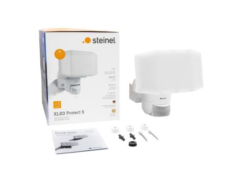 Naświetlacz z czujnikiem Steinel XLED Protect  PIR 15,1W 3000K 1642lm IP54 IK03 230V antracyt/  tworzywo sztuczne - 5