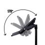 Naświetlacz MIZAR LED 100W 13000lm 4000K IP65 230V antracyt / aluminium - 17