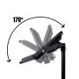 Naświetlacz MIZAR LED 200W 26000lm 4000K IP65 230V antracyt / aluminium - 5