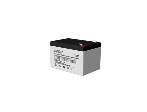 Akumulator bezobsługowy ognioodporny SLA 12V 12Ah, Terminal T2 UltraTech UT-12120-FR