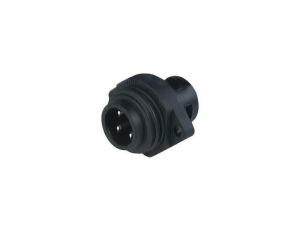 Okrągłe złącze zasilające panelowe (seria CA) męskie 4-PIN(3+PE) 400 VAC/230 VDC 16 A AC/10 A DC CA 3 GS 932322100