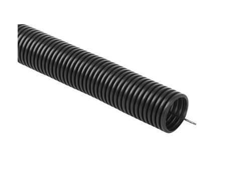 Rura instalacyjna giętka karbowana, peszel PVC, UV, 320N z pilotem 16/12 25m