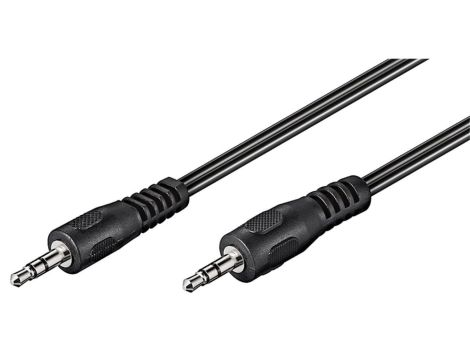 Kabel łączący audio AUX, 3,5 mm stereo, Kabel płaski - Długość kabla 5 m
