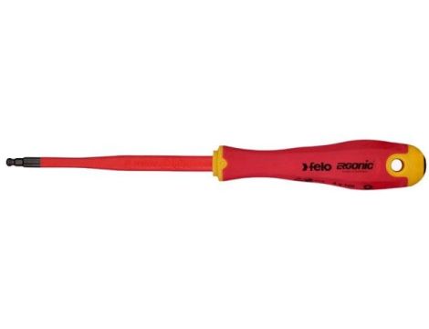 Wkrętak FELO Ergonic SLIM VDE imbusowy z kulką 4 mm