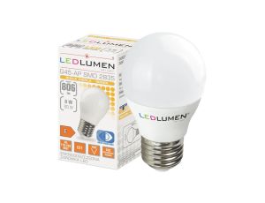 Żarówka LED G45-AP E27 8W 806lm 3000K LED WW