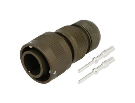 Złącze militarne, wtyk męski, l.pin: 2 VG95234 41A proste 23mm2 VG95234M-16A11PN