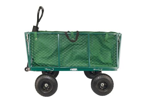 AWTOOLS WÓZEK OGRODOWY TRANSPORTOWY WYSOKI Z POKROWCEM 300kg - 2