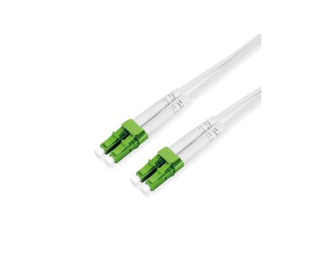 Kabel światłowodowy ROLINE duplex, 9/125m OS2, LC/LC, wzmocniony stalą, LSOH, biały, 20 m