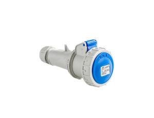 Gniazdo przenośne 16A 3P (2P+E) 230V 6H - niebieskie IP67